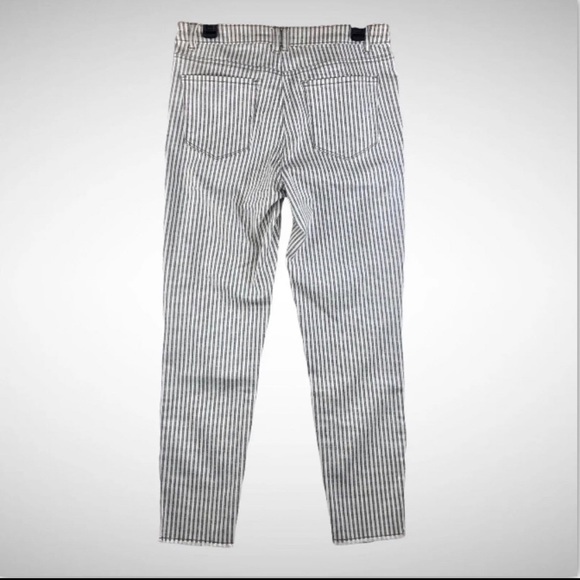 Vylette Sculpt Womens Skinny Jeans High Rise Pinstriped Size 15/32W! - Picture 3 of 6